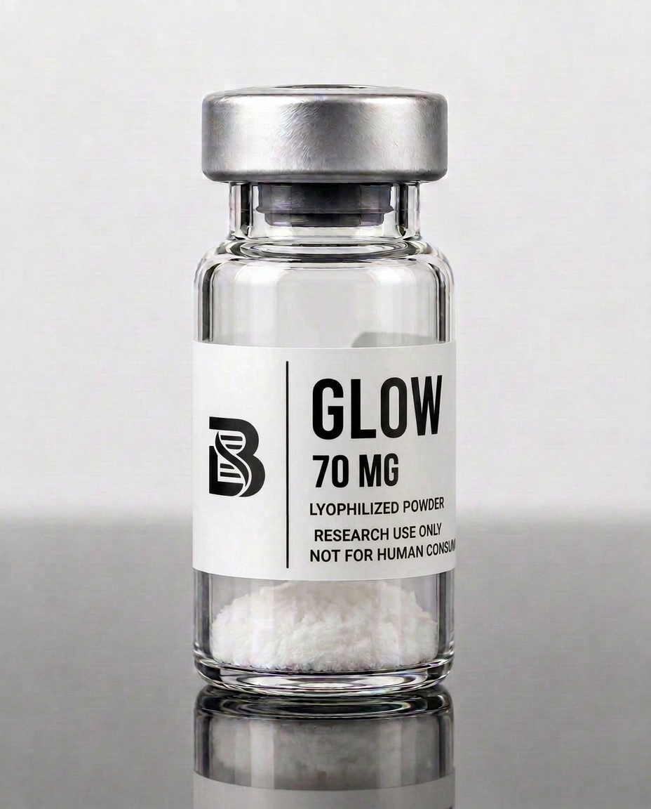GLOW vial